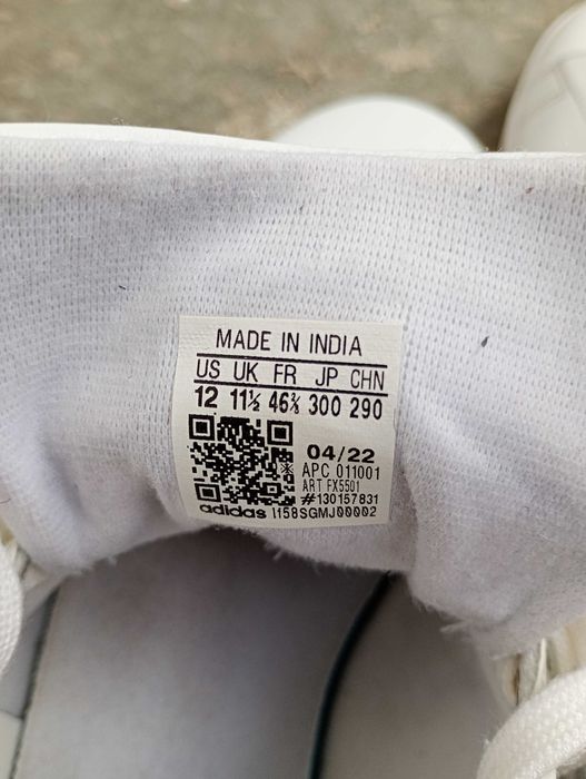 Adidas Stan Smith 46 розмір білі кросівки кеди