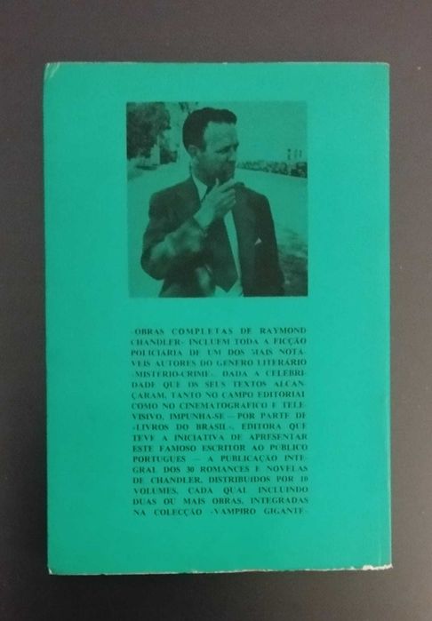 À Beira do Abismo seguido de O Lápis da Morte - Raymond Chandler (Publicado em 1987)