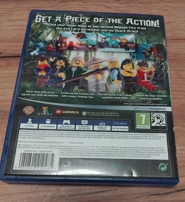 The Ninjago Movie Videogame PS4 - Praticamente novo
