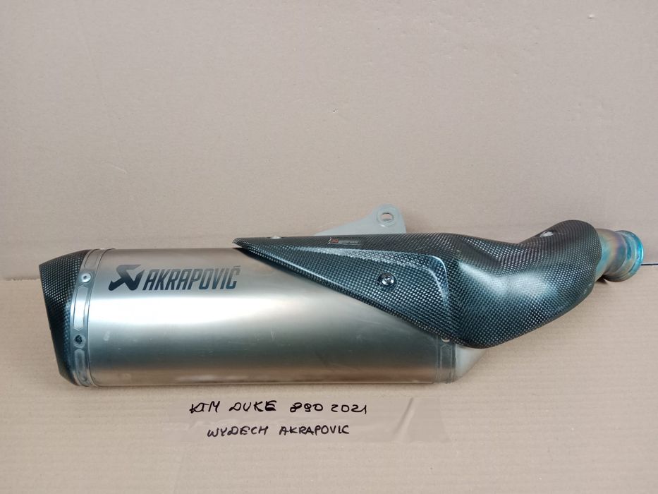 Ktm Duke 790 / 890 R Akrapovic Wydech Tłumik Sportowy Przelot 2021