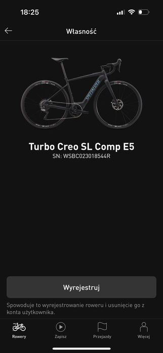 rower elektryczny Specialized Turbo Creo SL Comp E5