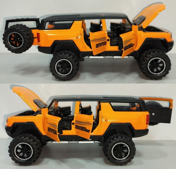 Hummer EV SUV модель 1:24 ТМ Автопром XHD  Металл Звук Свет