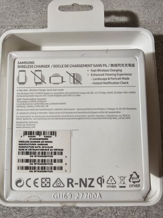 Ladwarka Samsung indukcyjna