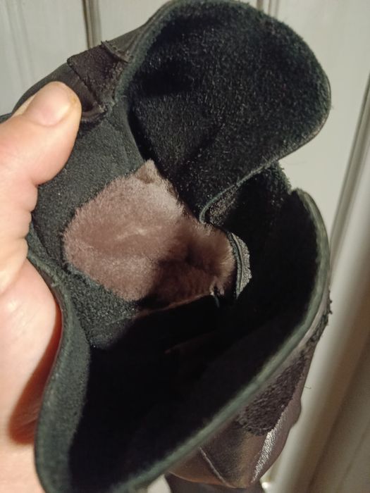 Сапоги 39размер кожаные