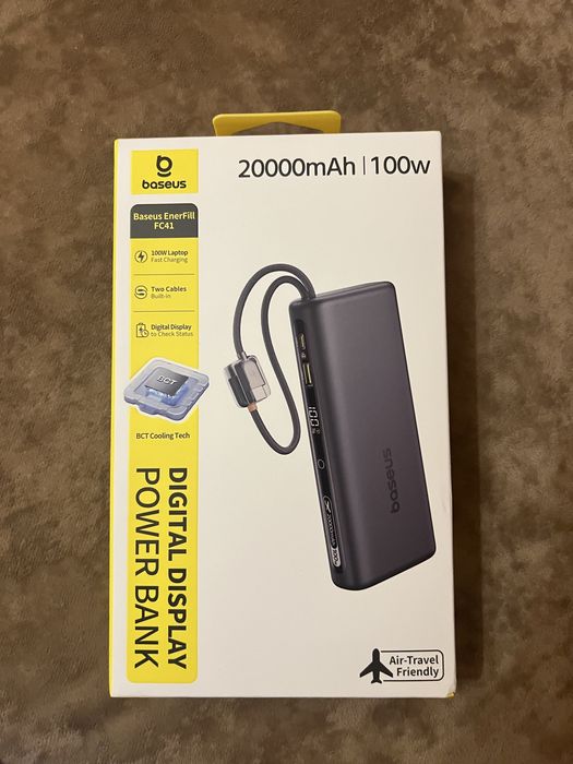 Power Bank Baseus EnerFill FC41 20000 mAh, 100W
