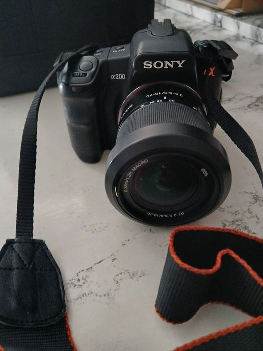 Lustrzanka a200 sony