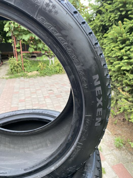 Шини Колеса 4шт NEXEN 245/45 R18  Зима