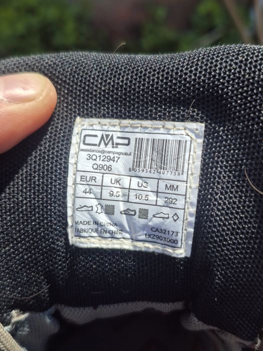 Чоловічі черевики CMP RIGEL MID TREKKING SHOE WP