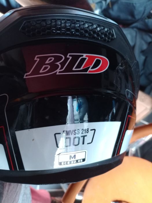 Capacete de mota