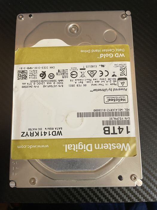 Hdd wd purz 10 TB