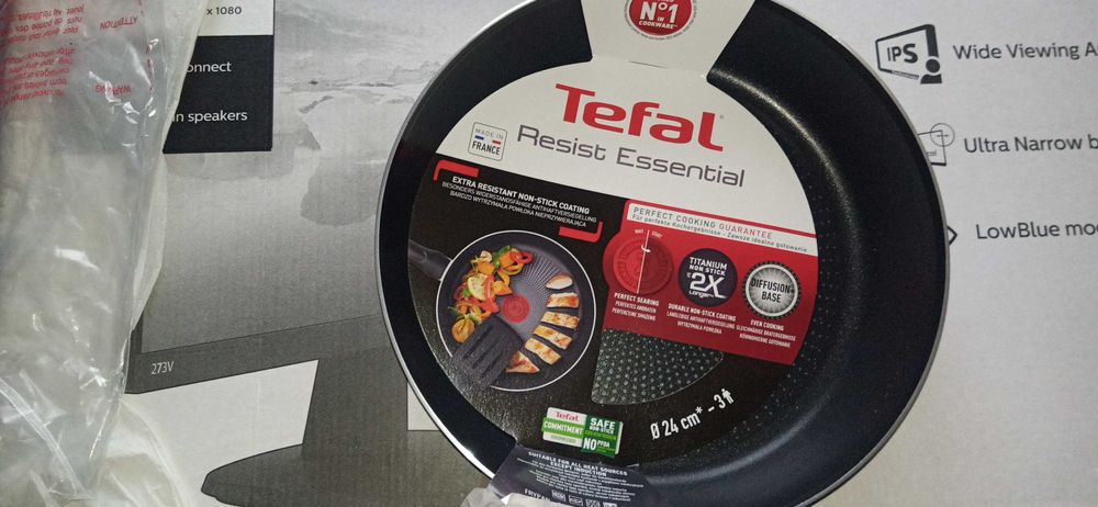 Tefal Франция в сети 999грн  сковородка 24 26 28 см универсальная.