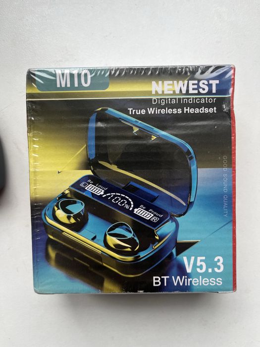 Навушники bluetooth  m10 бездротові