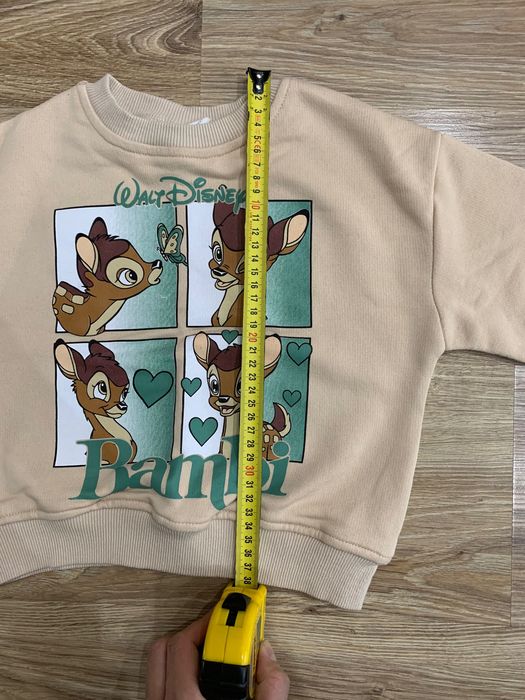 Dres z motywem Bambi rozm. 110 firmy Zara