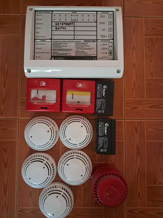 Sistema alarme de incendios
