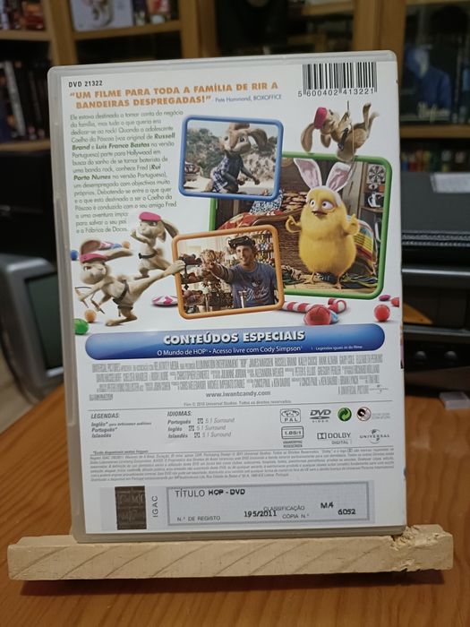 Hop filme Disney em dvd