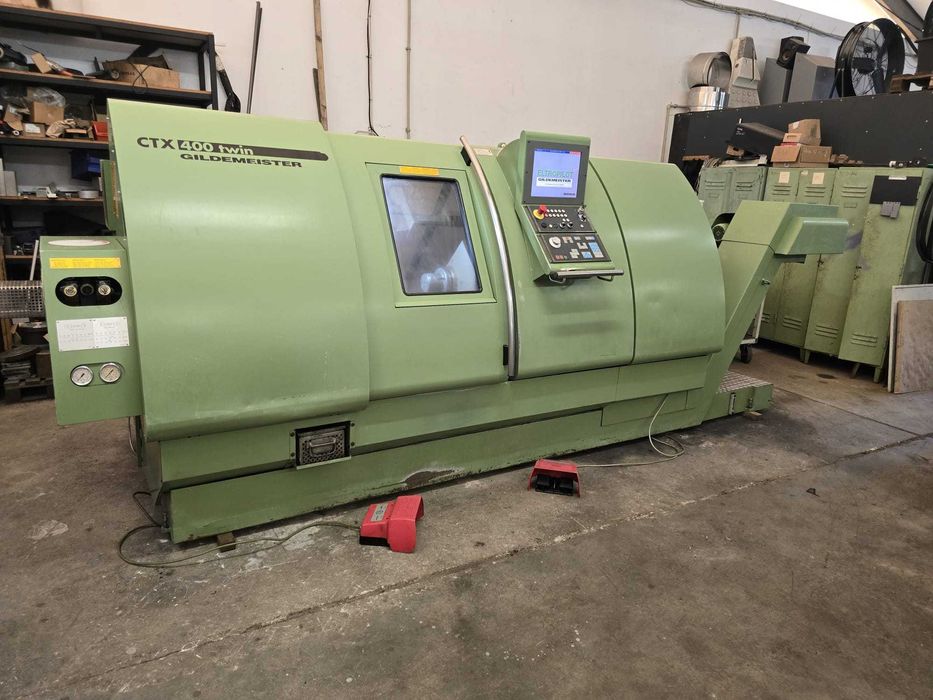 Tokarka CNC DMG Gildemeister CTX400 V5 _ Oś C _ wrzeciono przechwyt