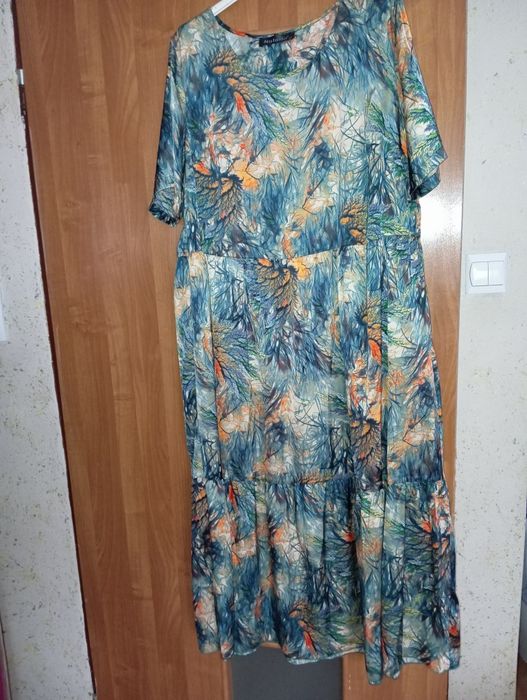 Piękna , letnia sukienka 48/54  -Nowa