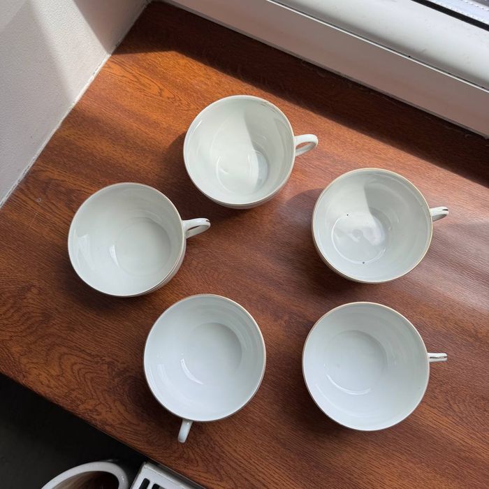 Filiżanki do Herbaty porcelana Karolina lata 60 te