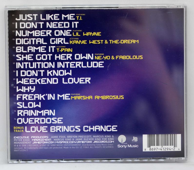 Jamie Foxx - Intuition (CD)