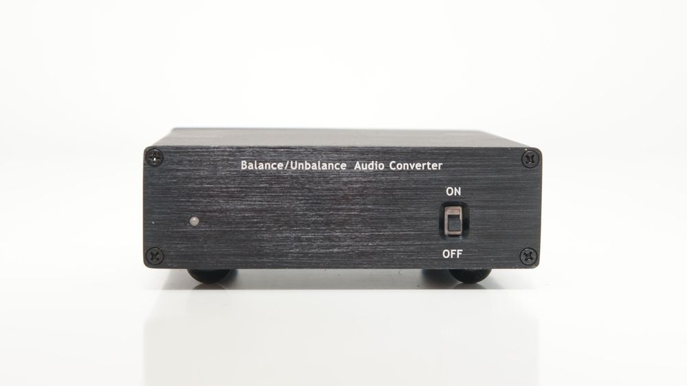 Aktywny Konwerter XLR do RCA (Desymetryzator Burr-Brown INA134) Hi-Fi