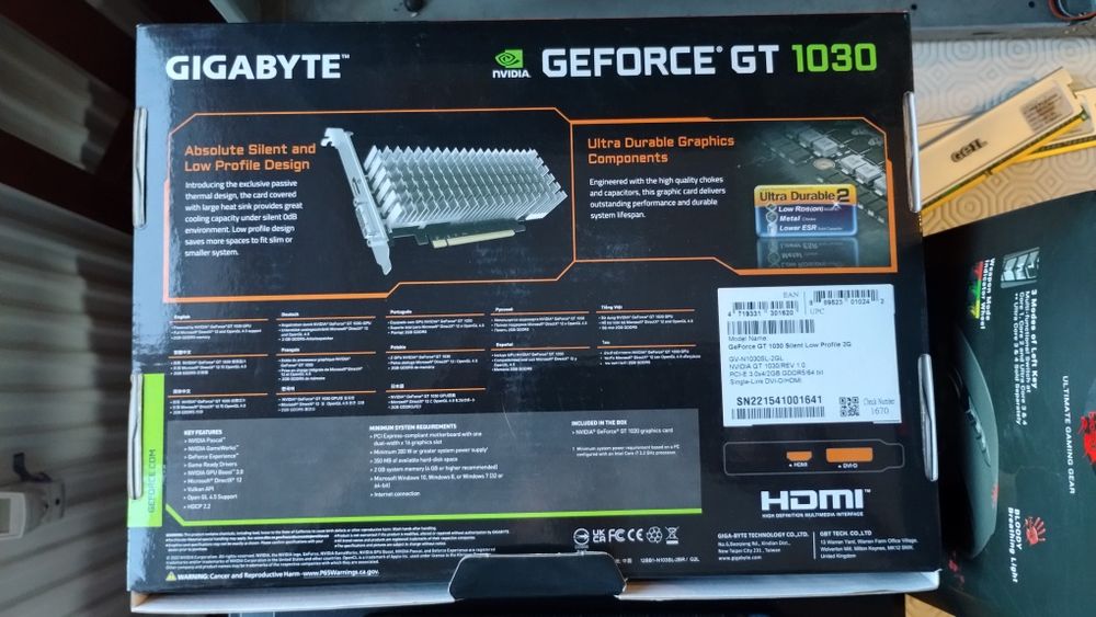 Lenovo ThinkCenter i7 6700 8gbDDR4 120gbSSD + grafika gt1030