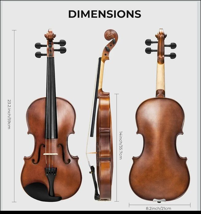 Акустична скрипка Vangoa VA 400S