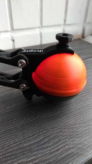 Рухоме кріплення для ехолота Deeper (версія 1А), 3D друк на замовлення