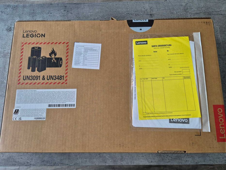 Lenovo Legion 5 i7 15IRX10 Wysyłka