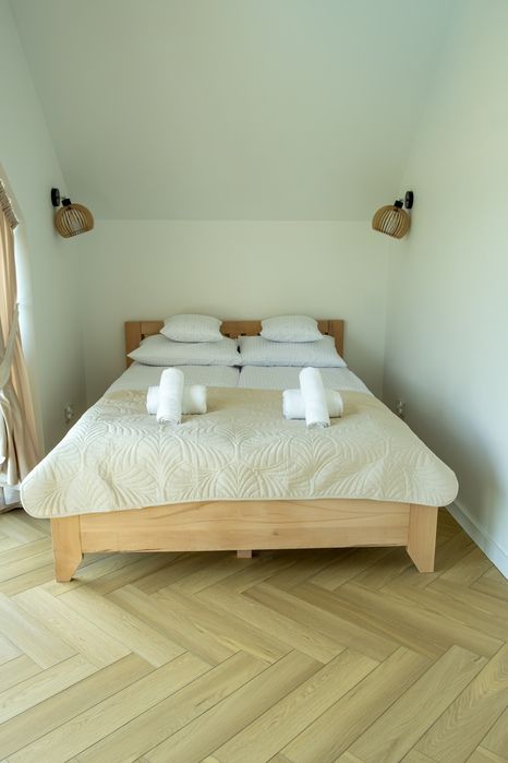 Domek na wynajem z basenem jacuzzi sauna