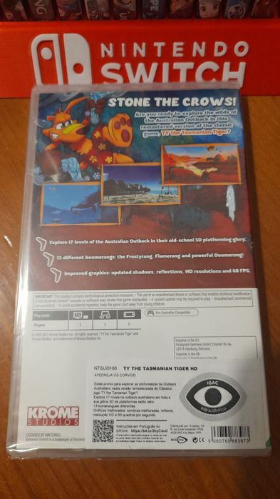 TY The Tasmanian Tiger HD - Nintendo Switch