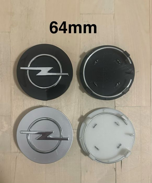 Conjunto 4 Centros Jantes Opel 56mm 60mm 64mm 65mm 68mm