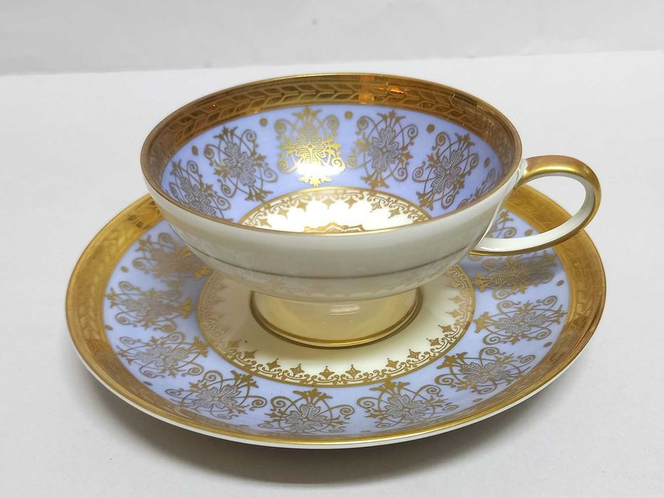 Filiżanka do mokki, błękitna, Rosenthal lata 40-te  - II