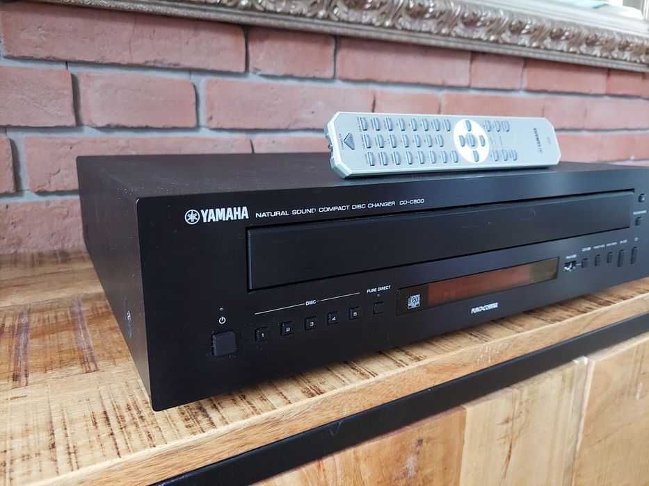 Odtwarzacz Zmieniarka CD Yamaha Cd C600 Pilot