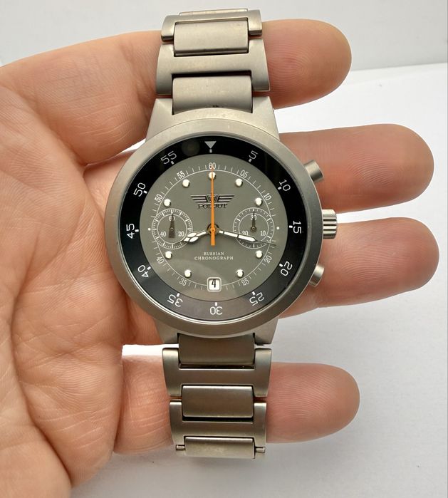 Zegarek Poljot Chronograf Titan cal.3133