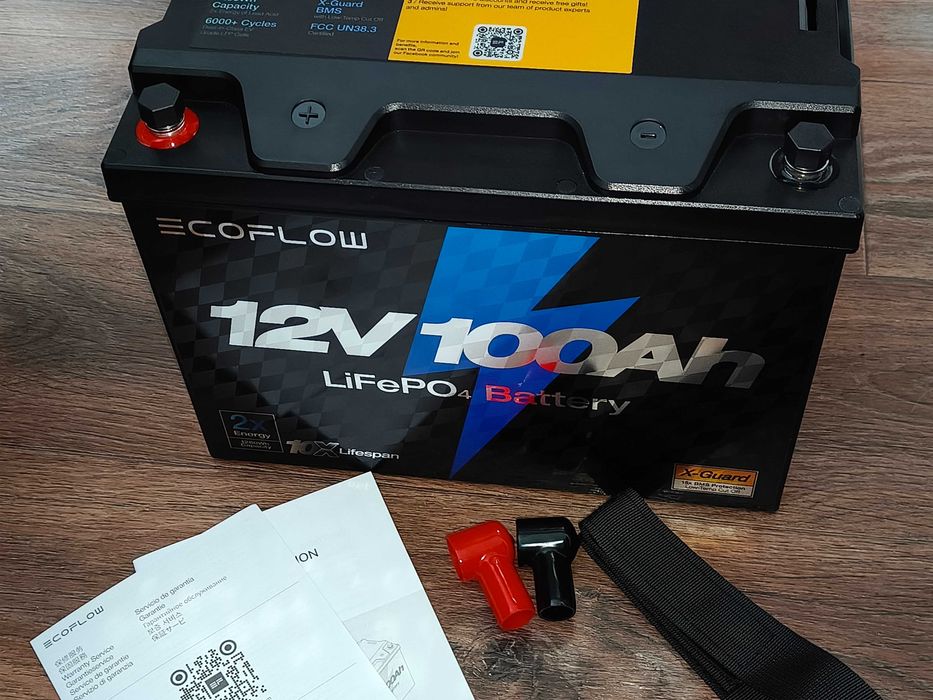 LiFePO4 Акумулятор "EcoFlow"  12.8V 100Ah (1280Wh) (новий)
