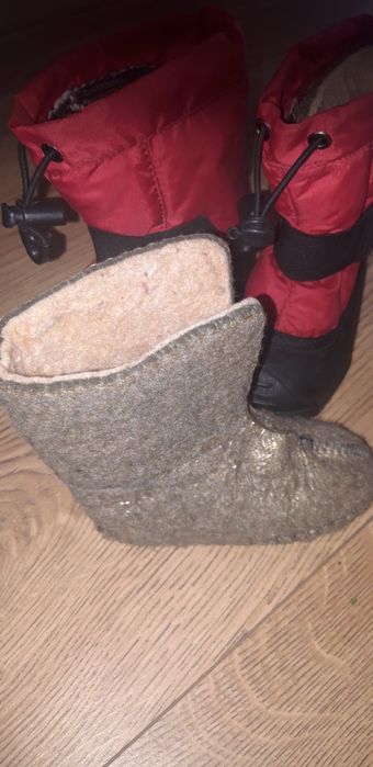 Buty,śniegowce 15cm.