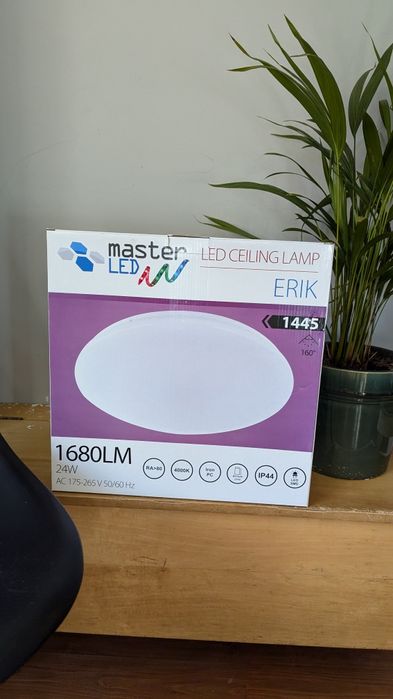 Lampa Eric LED - plafon nowa sufit ściana