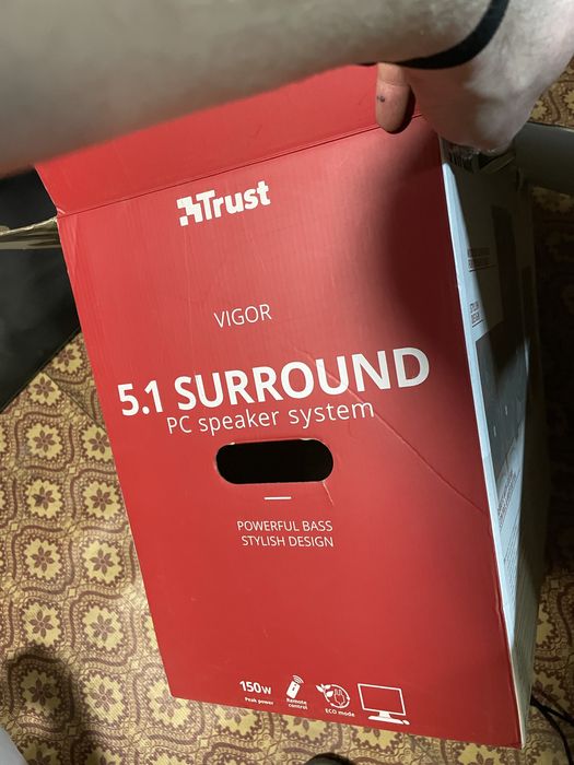 Акустическая система trust 5.1 для пк