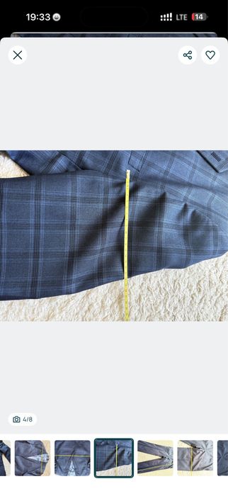 Мужской костюм, одевался 1 раз