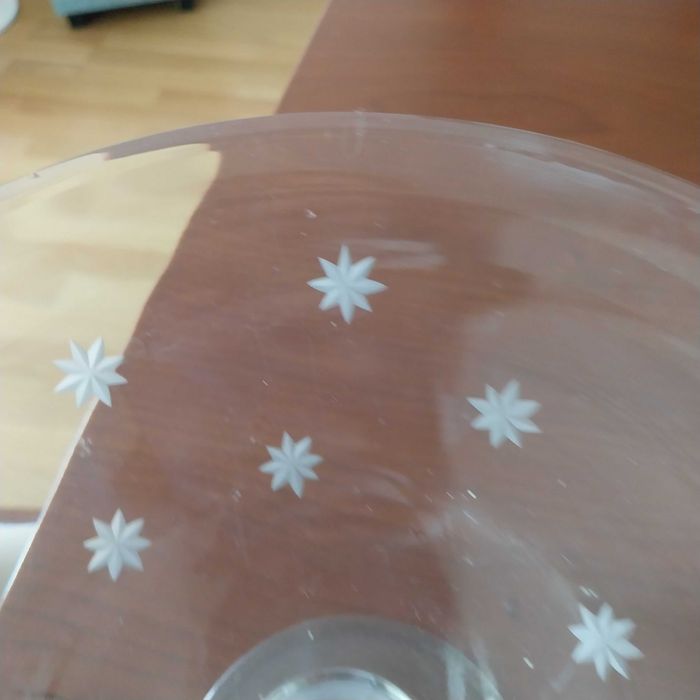 Taça e jarra Atlantis,, cristal