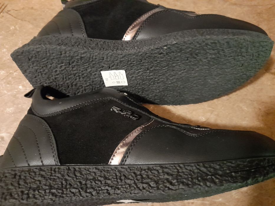 Skórzane BUTY/Sneakersy/Damskie/Przejściówki/Nowe/Czarne ''39'' Filippo