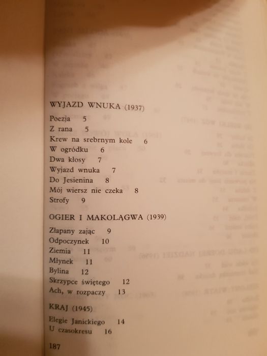 Jan Bolesław Ożóg Poezje wybrane LSW 1973