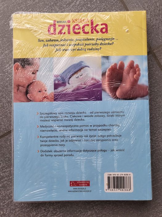 Wielka księga dziecka książka nowa folia