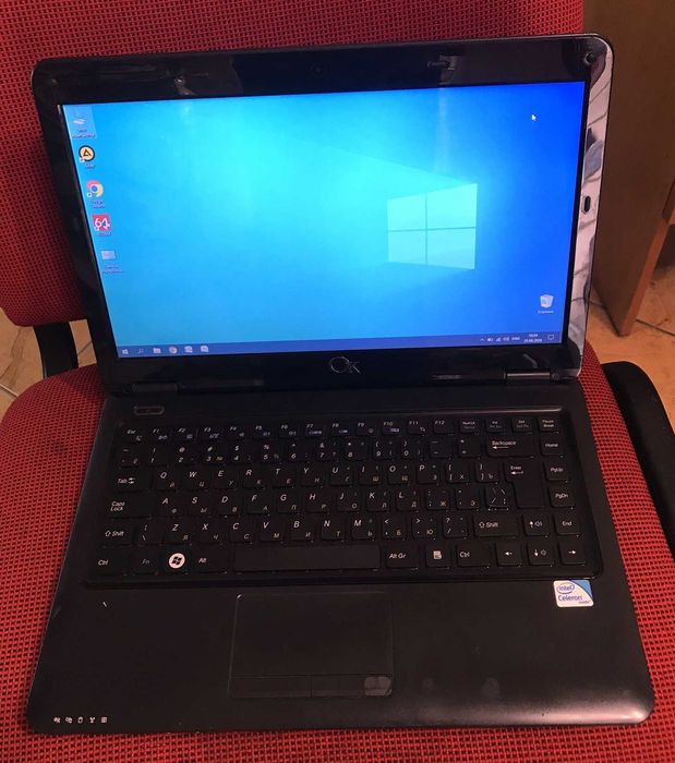 Ноутбук Ok M46    14"\T3500 2.1GHz\4Gb\SSD240Gb