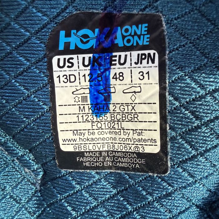 Черевики Hoka Kaha 2 GTX (Розмір 48) 1123155-BCBGR