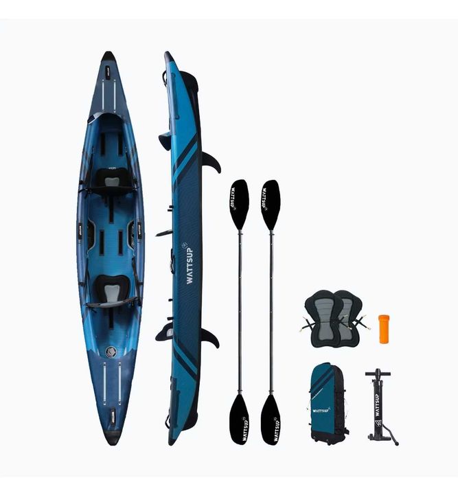 Kajak pompowany wysokociśnieniowy 2-osobowy WATTSUP Torpedo 2 426 cm