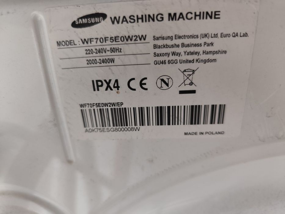 Peças Máquina Lavar Samsung