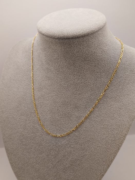 Złoty łańcuszek Figaro 585