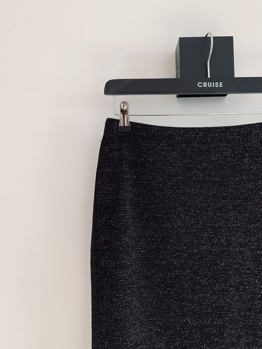 Spódnica midi do kolan mini czarna elegancka Quiosque
