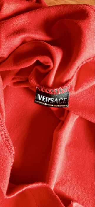 T shirt vermelha Versace Sport